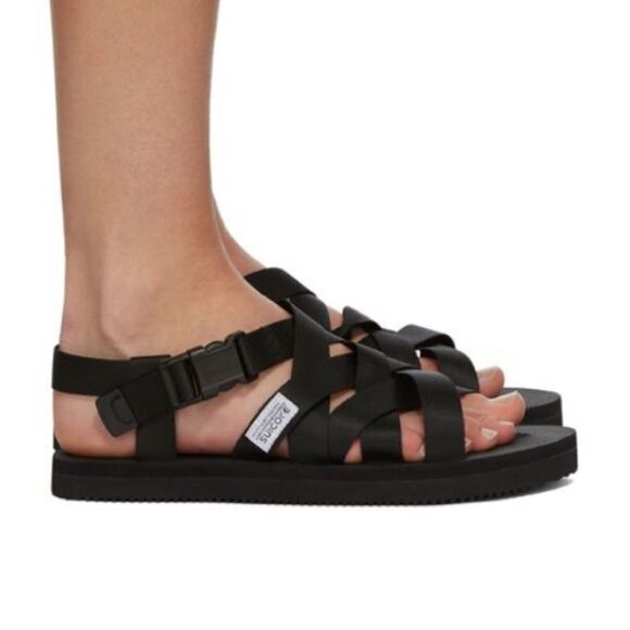 Suicoke Black SAMA Sandals size 8 - Picture 1 of 7